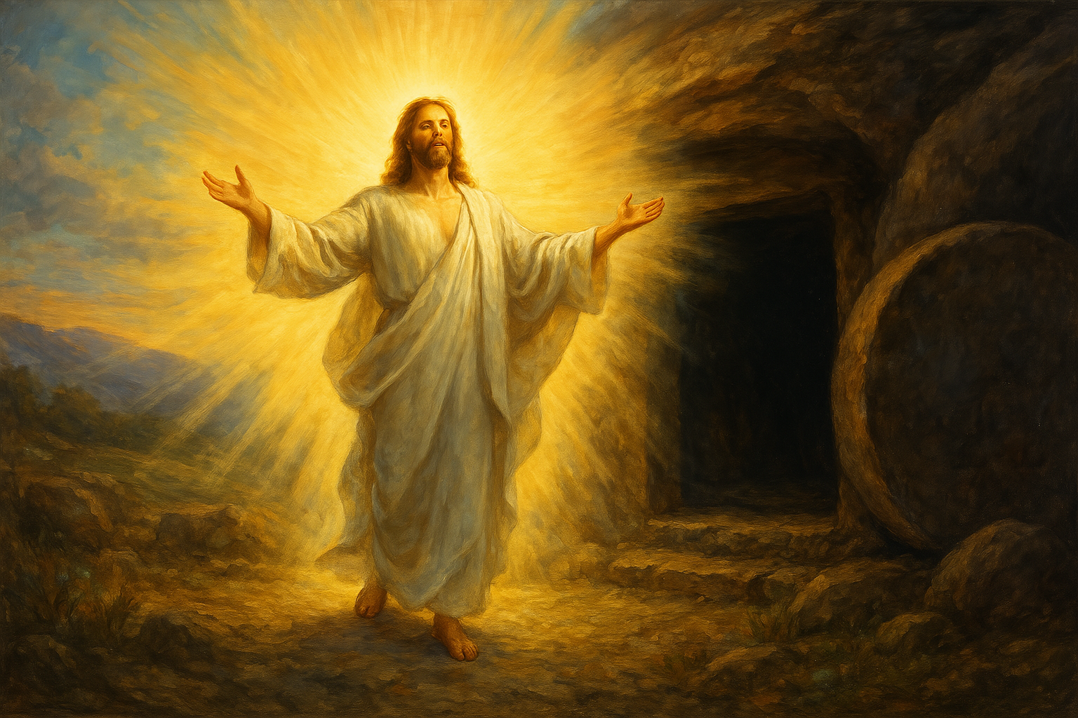 Jesús resucita entre los muertos